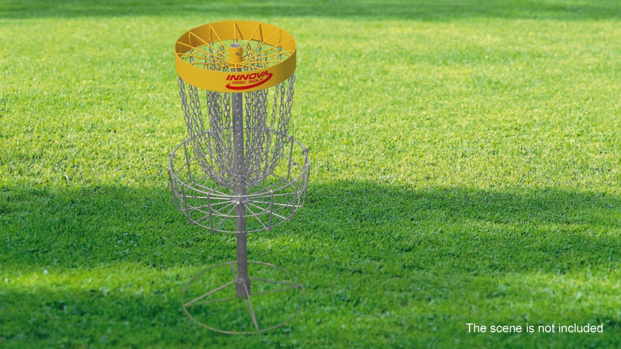 3D Disc Golf Basket