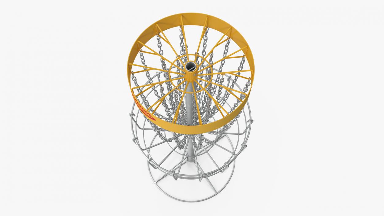 3D Disc Golf Basket