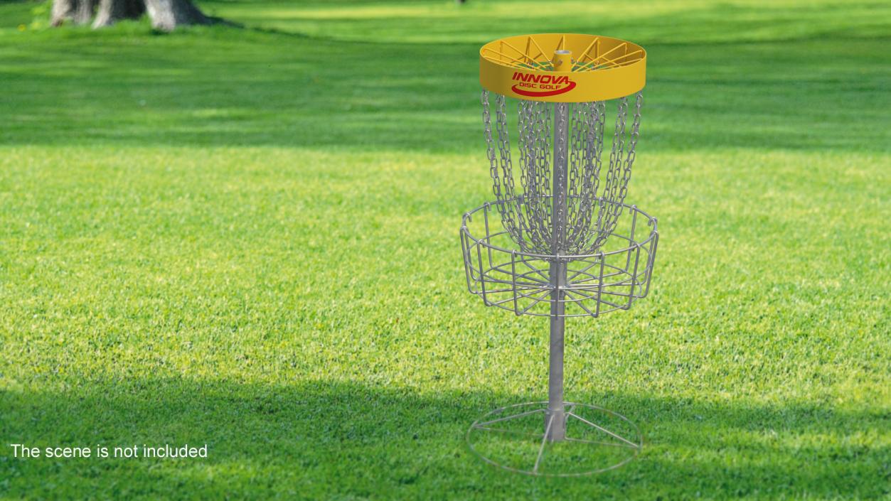 3D Disc Golf Basket