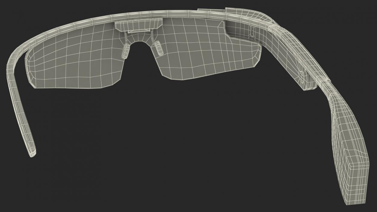 3D AR Headset Glasses model