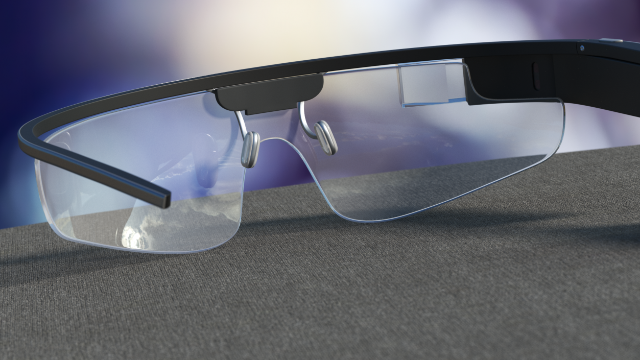 3D AR Headset Glasses model