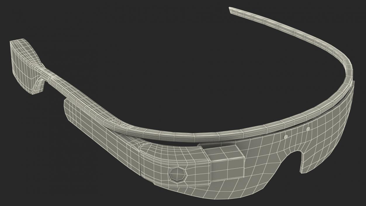 3D AR Headset Glasses model