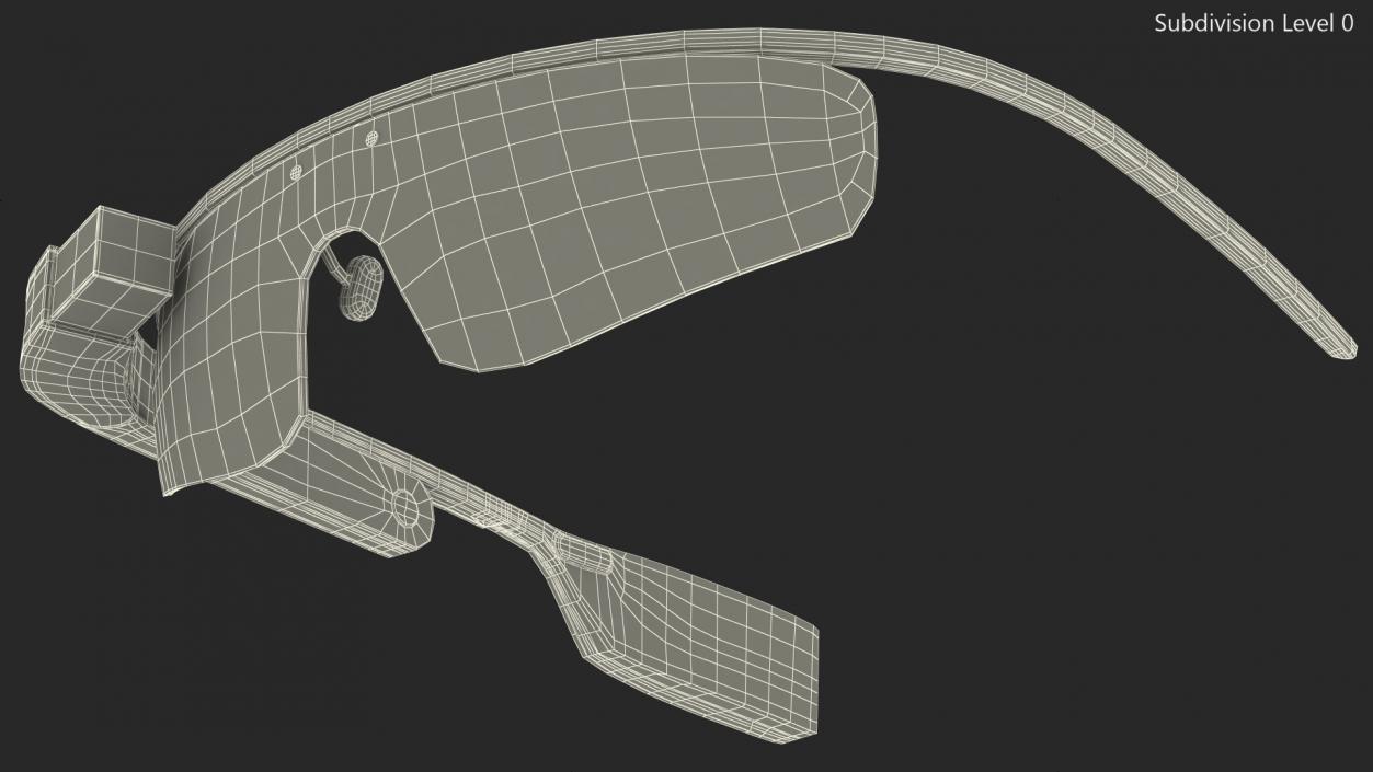 3D AR Headset Glasses model