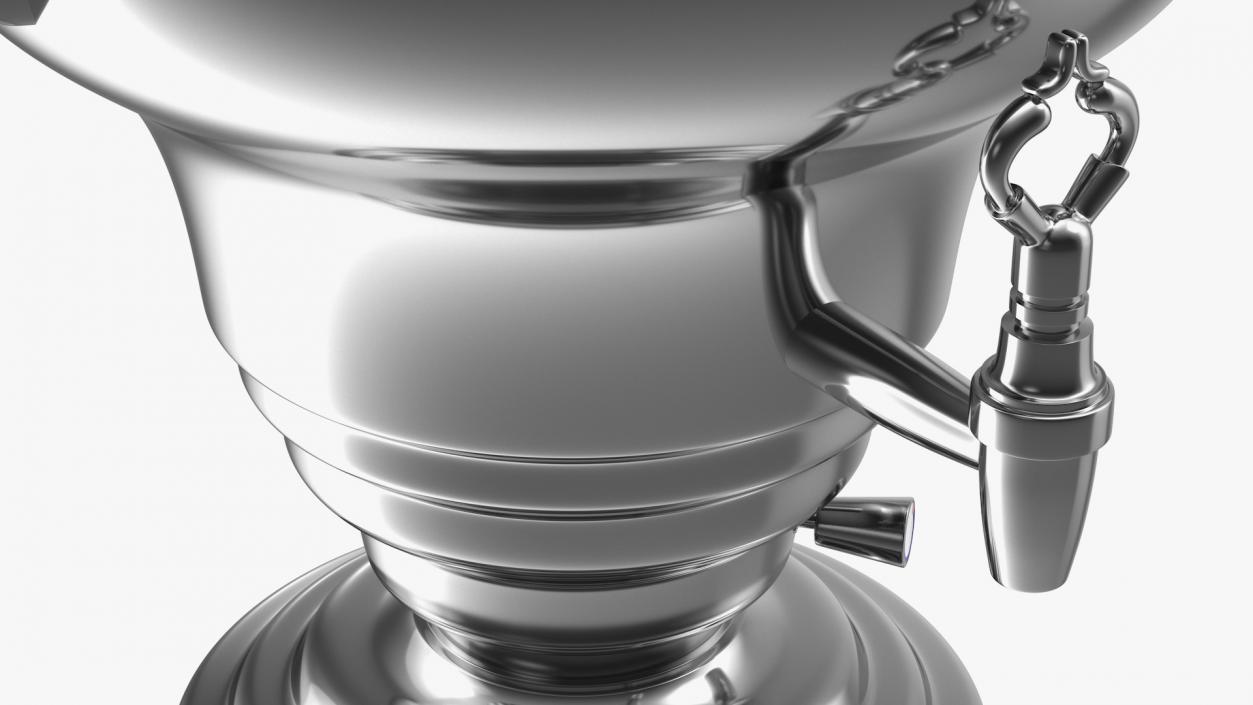 3D Electric Russian Samovar Kettle