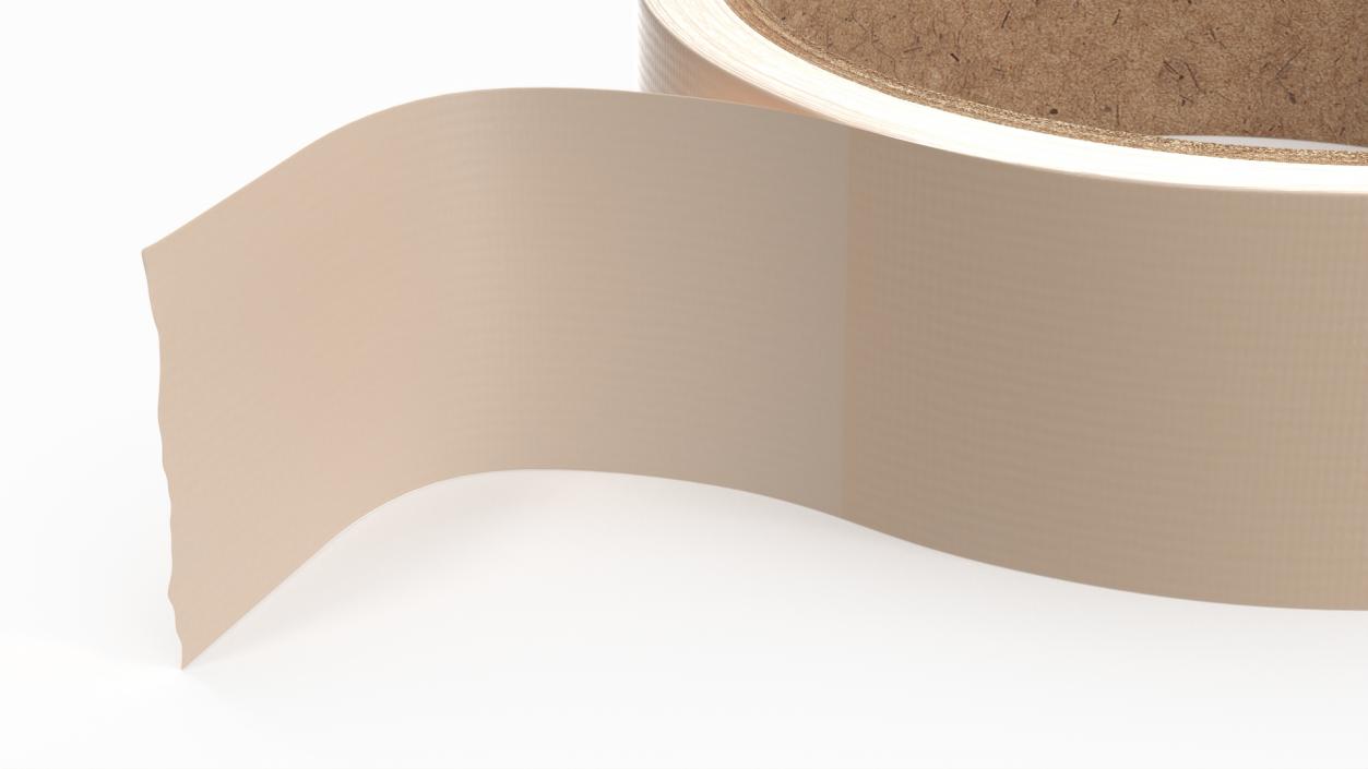 3D model Adhesive Tape Roll 2