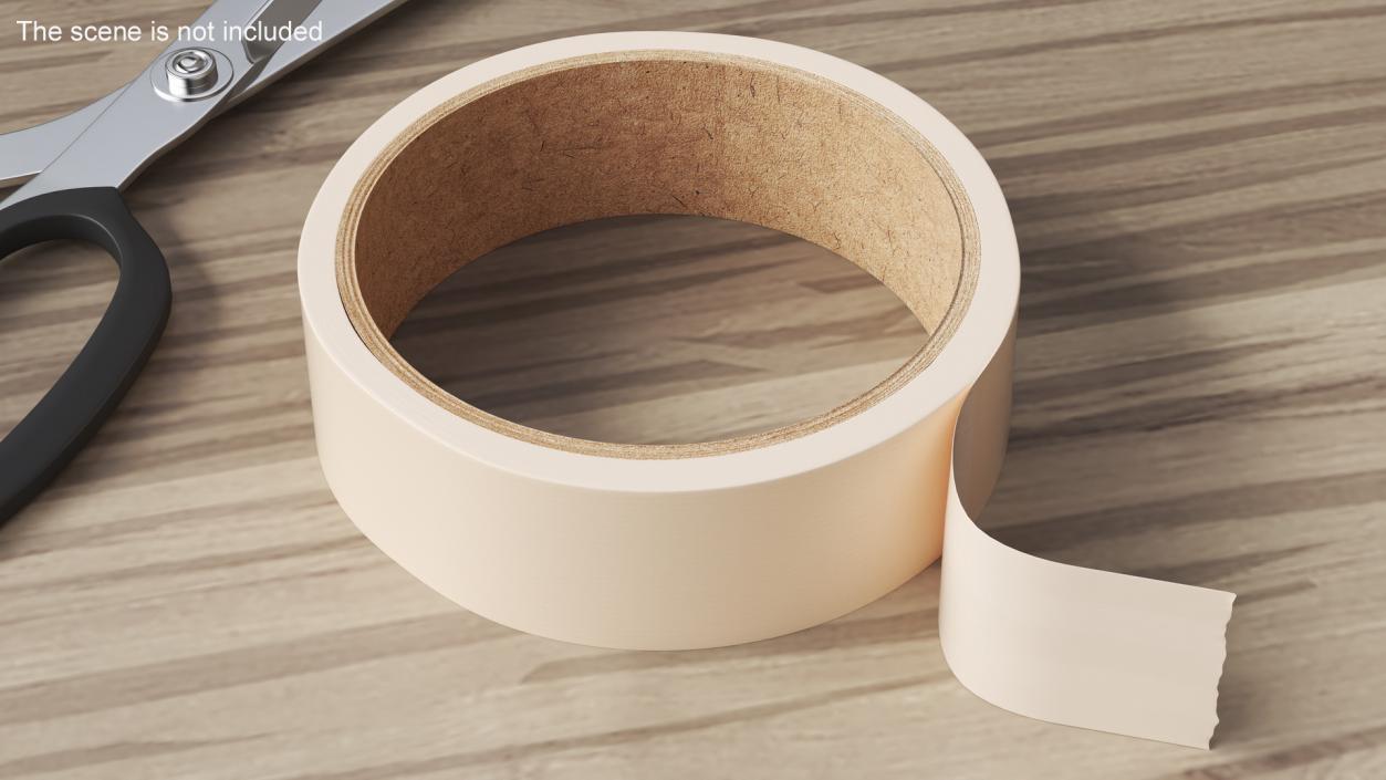 3D model Adhesive Tape Roll 2