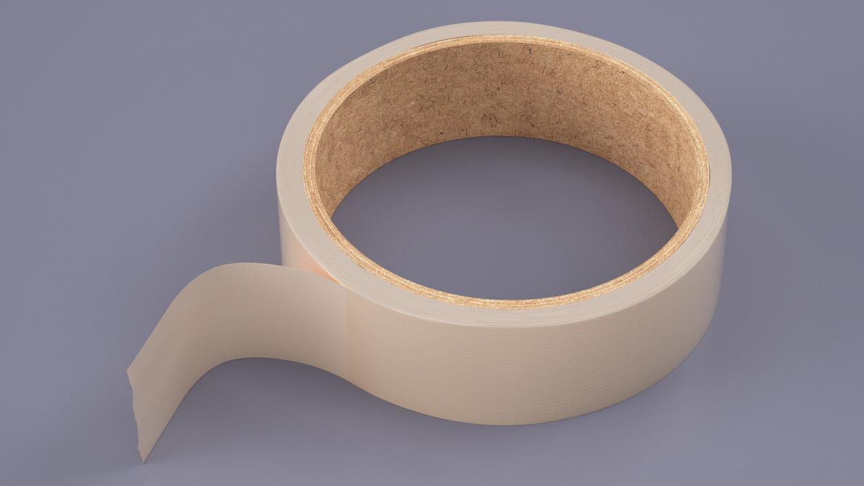 3D model Adhesive Tape Roll 2