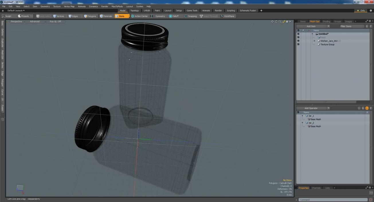 Kitchen Jars 3D