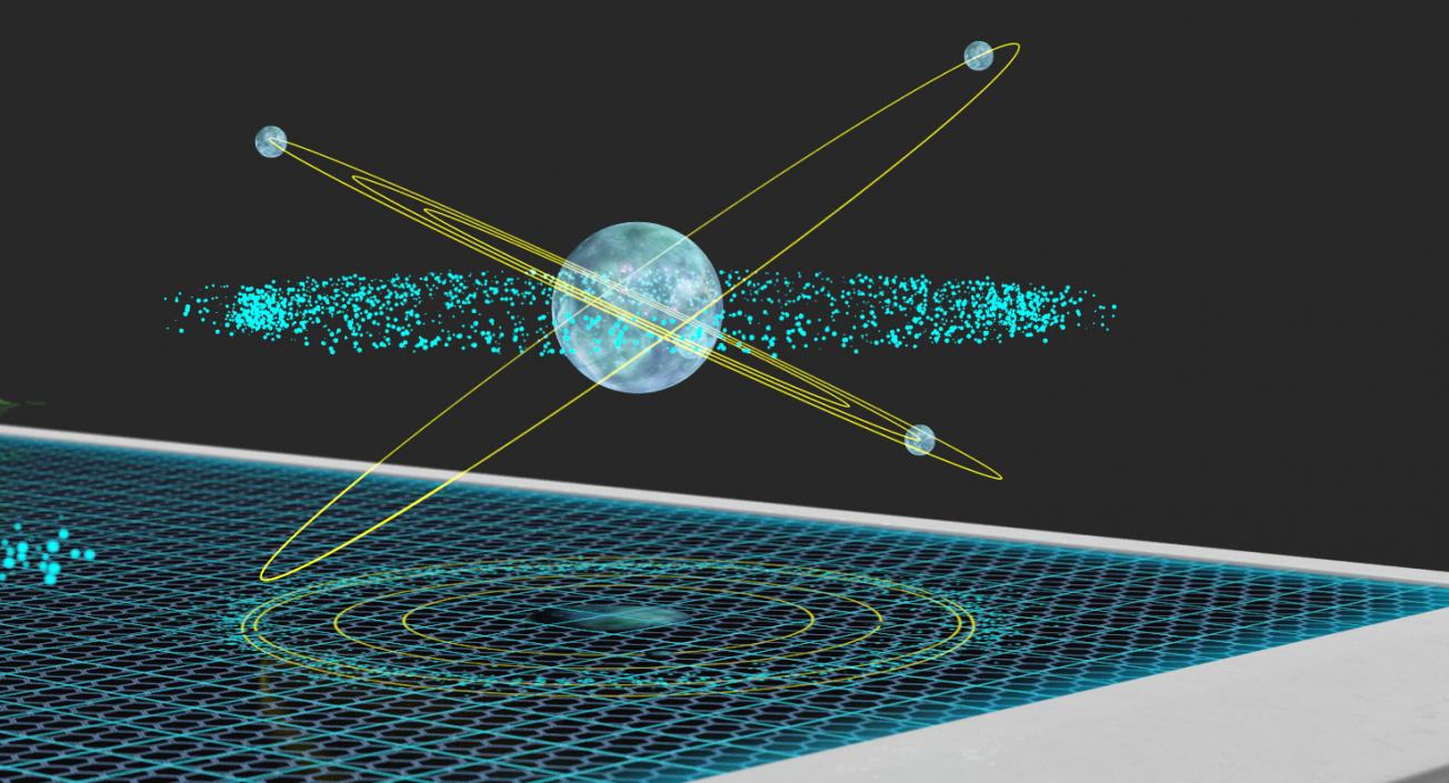 Interactive Holographic Table 3D model