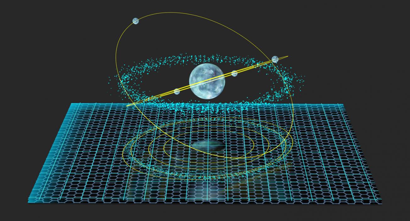 Interactive Holographic Table 3D model