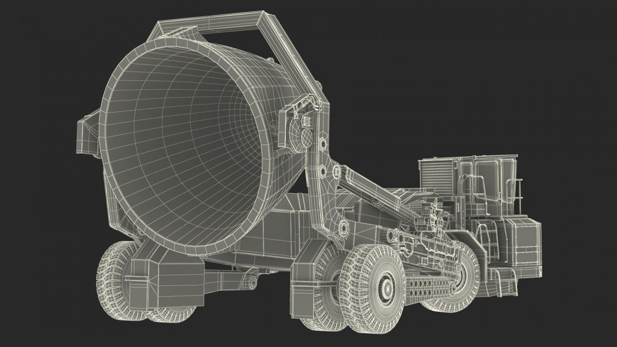 KAMAG SlagPotCarrier Rigged 3D