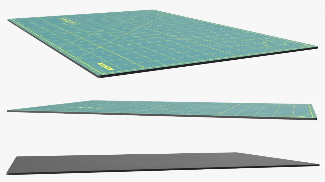 3D Self Healing Sewing Mat model