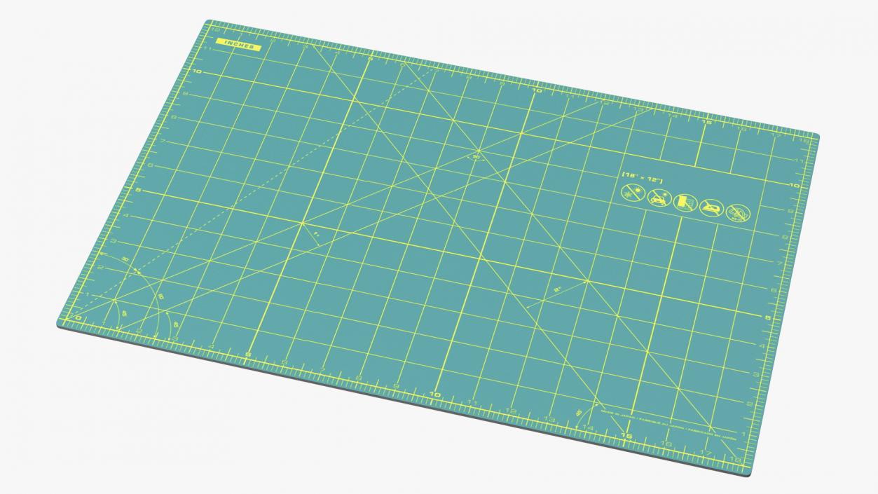 3D Self Healing Sewing Mat model