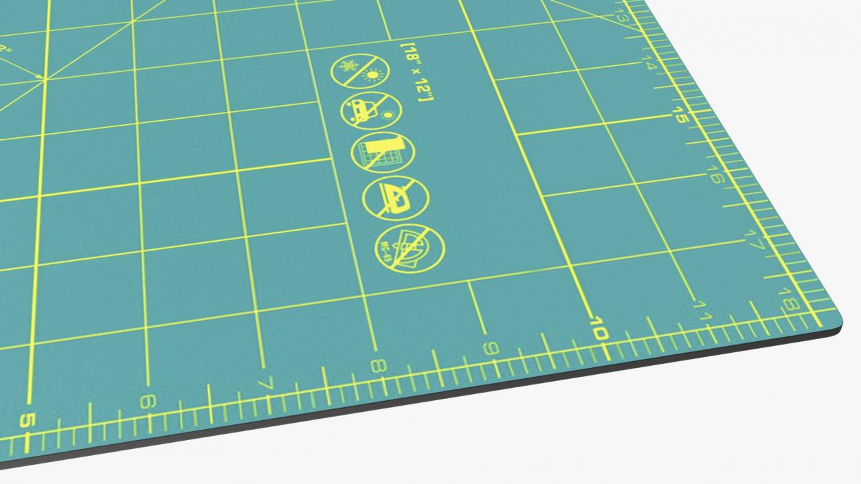 3D Self Healing Sewing Mat model