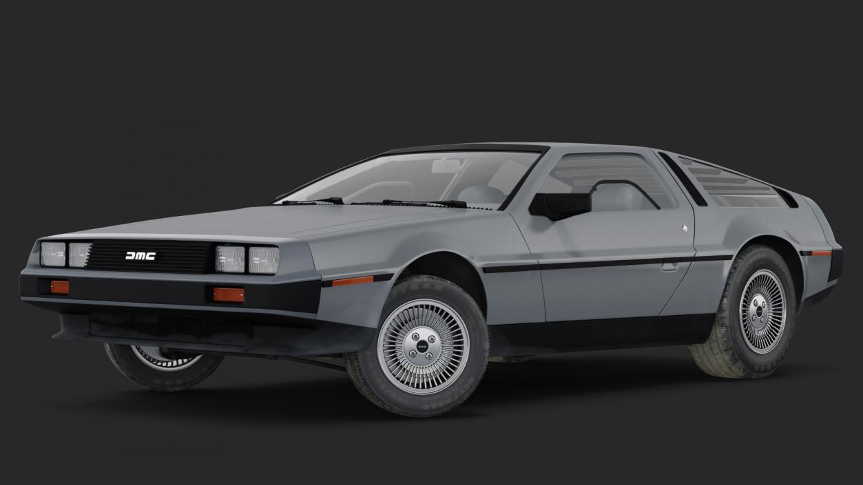 3D model DeLorean DMC-12