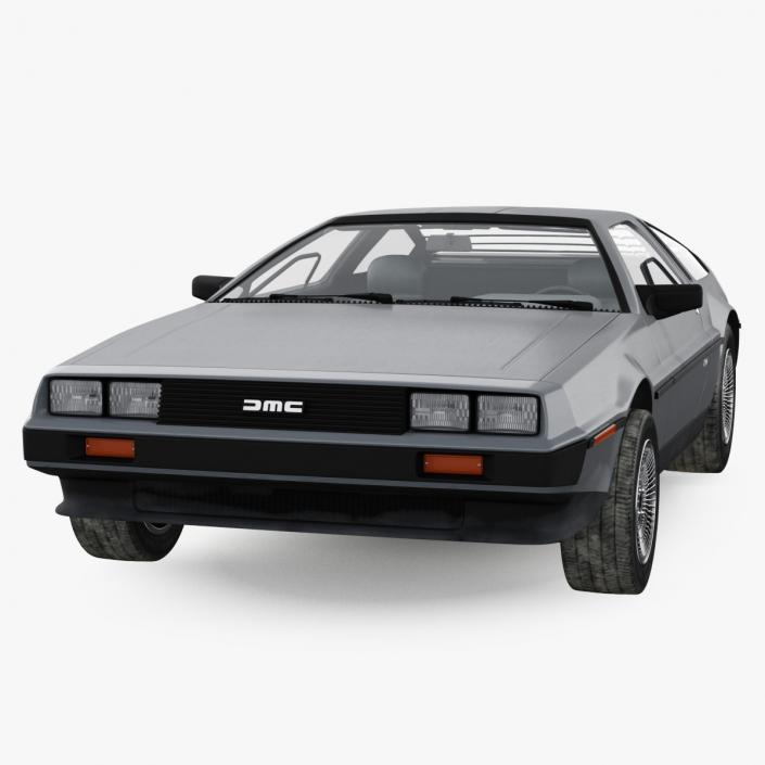 3D model DeLorean DMC-12