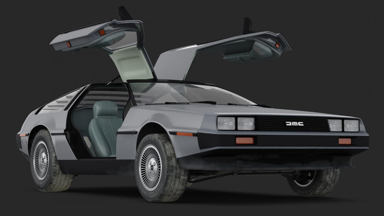 3D model DeLorean DMC-12