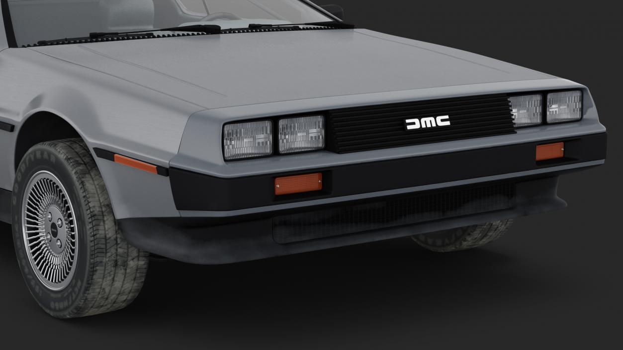 3D model DeLorean DMC-12