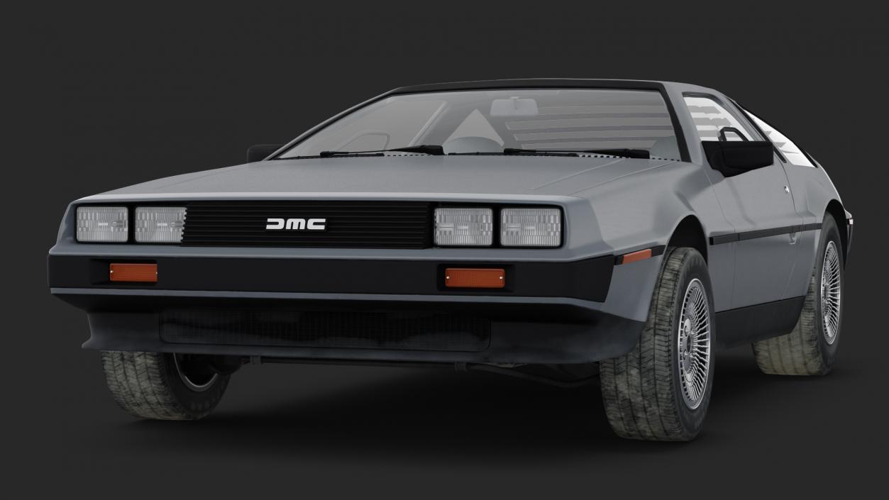 3D model DeLorean DMC-12