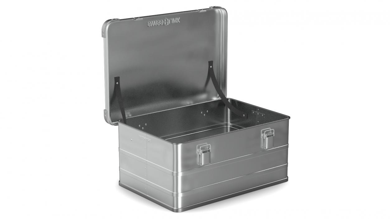 3D Aluminum Storage Box Swiss Link Medium model