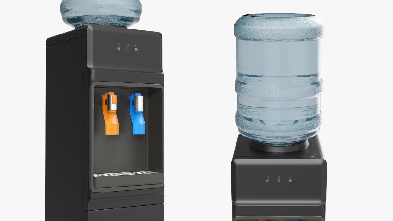 Top Loading Water Cooler Dispenser 3D model