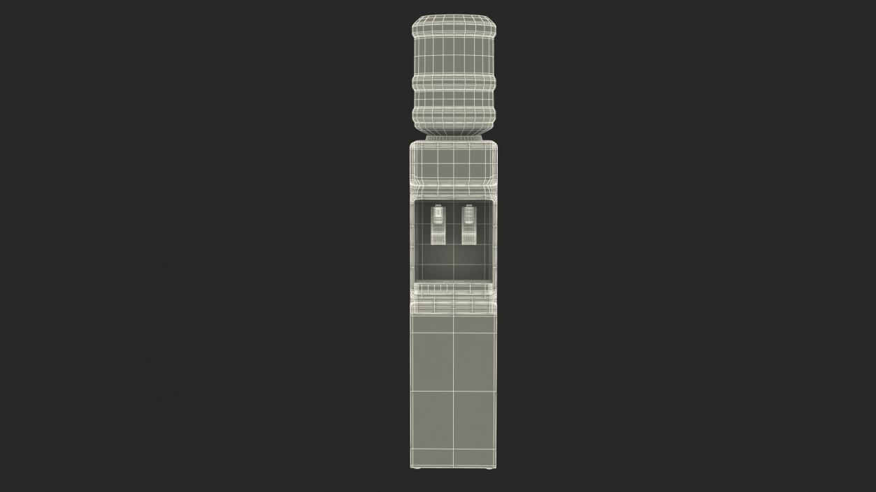 Top Loading Water Cooler Dispenser 3D model