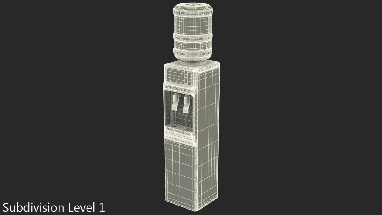 Top Loading Water Cooler Dispenser 3D model