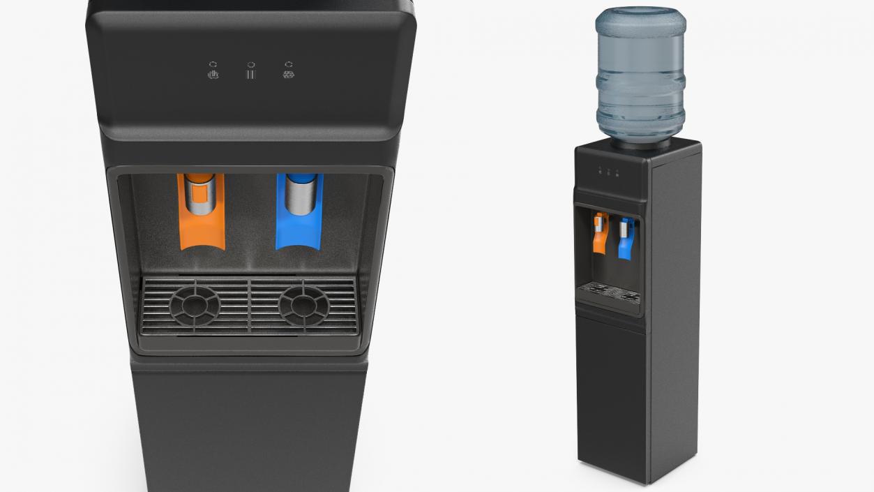 Top Loading Water Cooler Dispenser 3D model