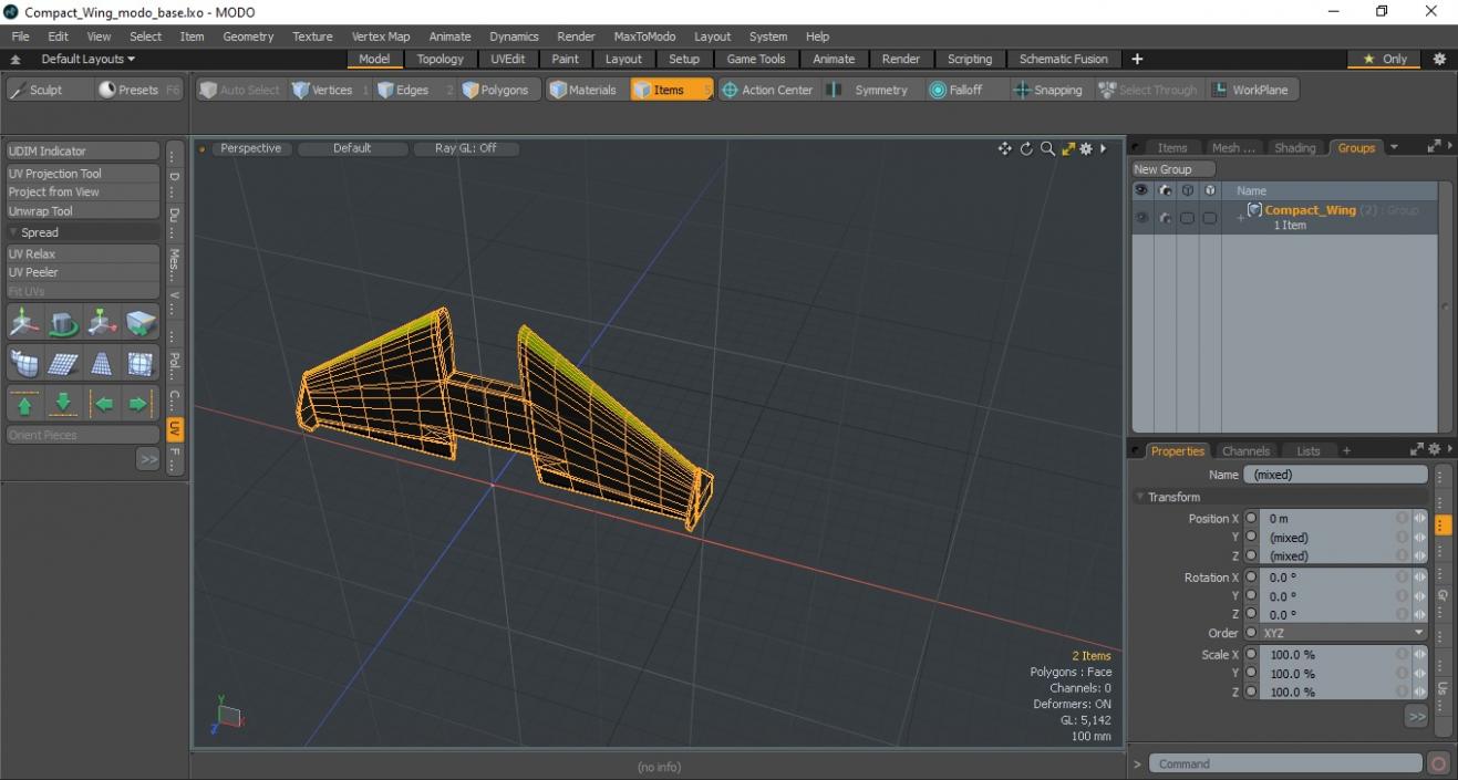 Compact Wing 3D