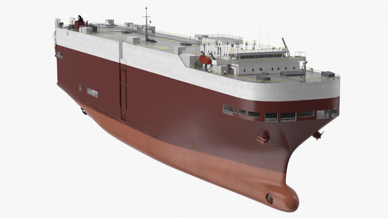 Car Carrier Cargo Ship 3D