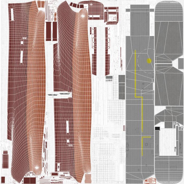 Car Carrier Cargo Ship 3D