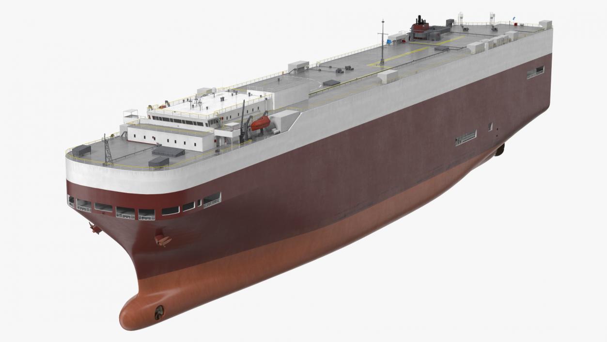 Car Carrier Cargo Ship 3D