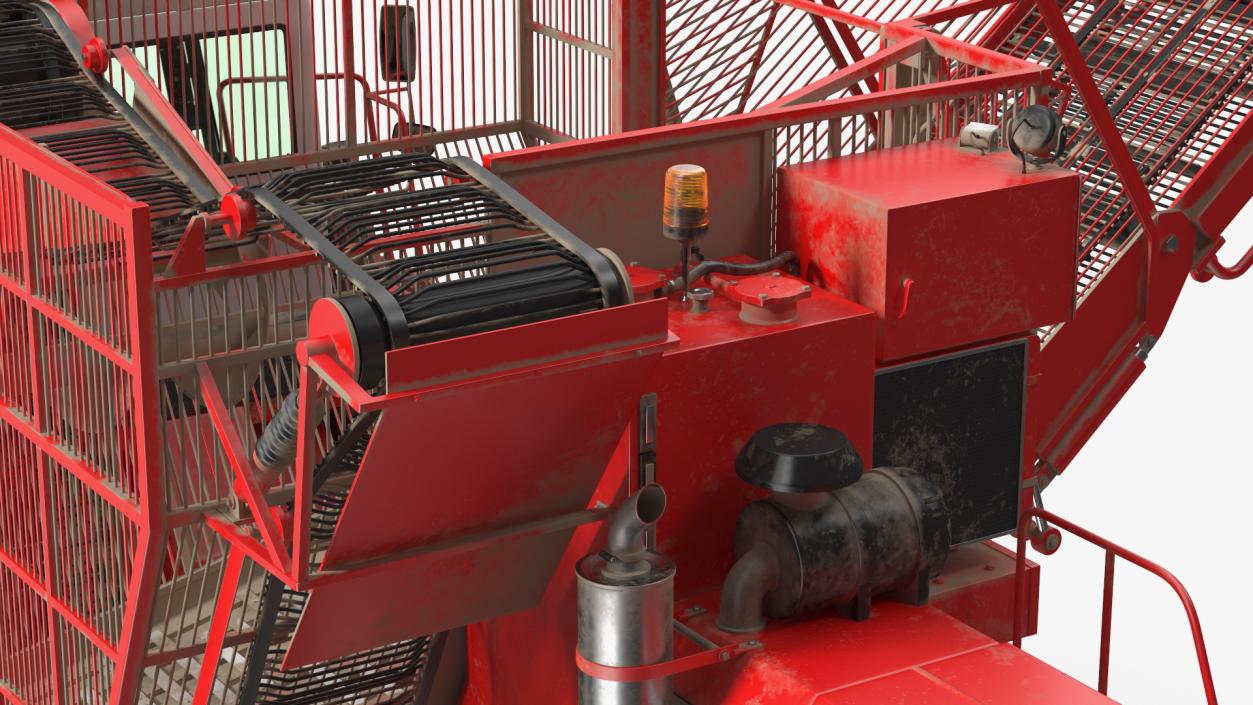 Vervaet 17T Beet Harvester Dusty 3D