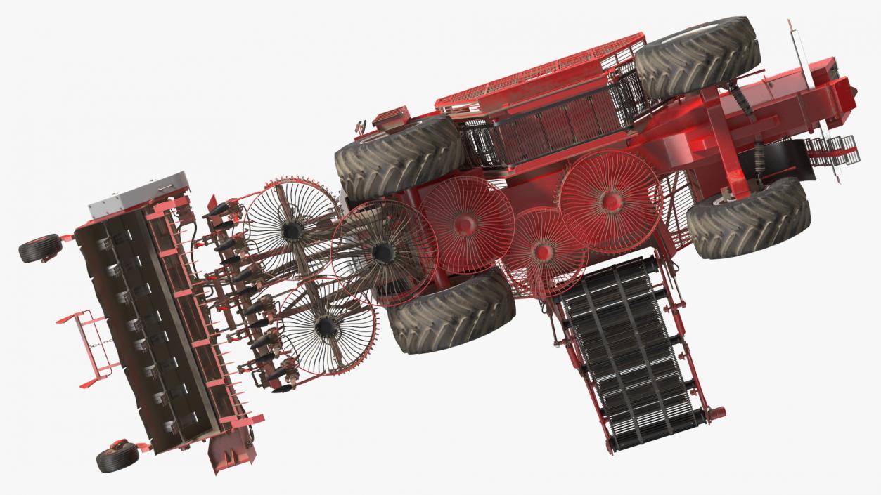 Vervaet 17T Beet Harvester Dusty 3D