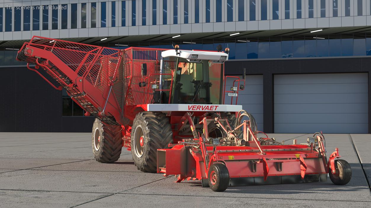 Vervaet 17T Beet Harvester Dusty 3D