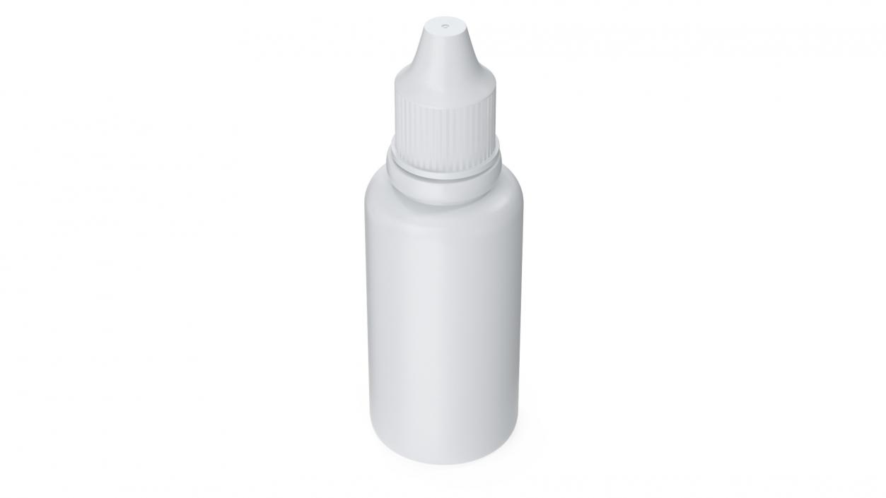 3D model Plastic Drops Bottle 30ml