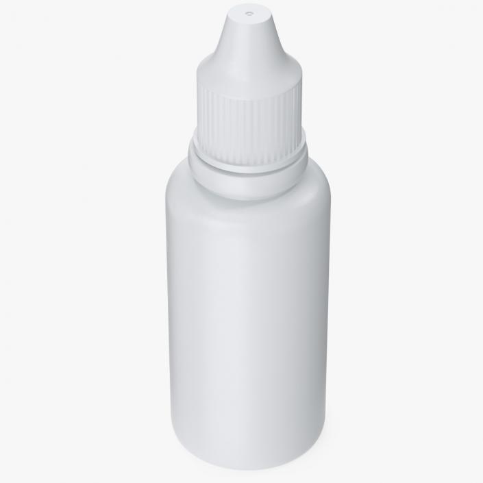 3D model Plastic Drops Bottle 30ml