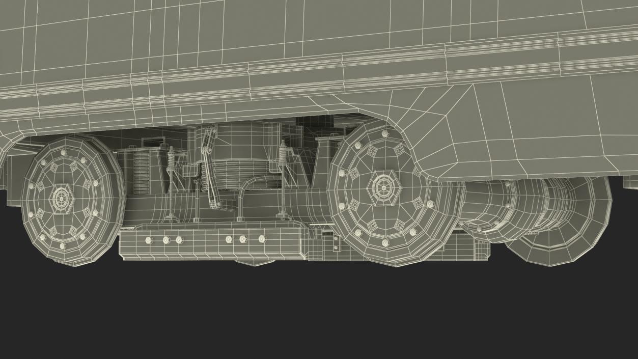 3D KTM-5 Soviet Tram Old