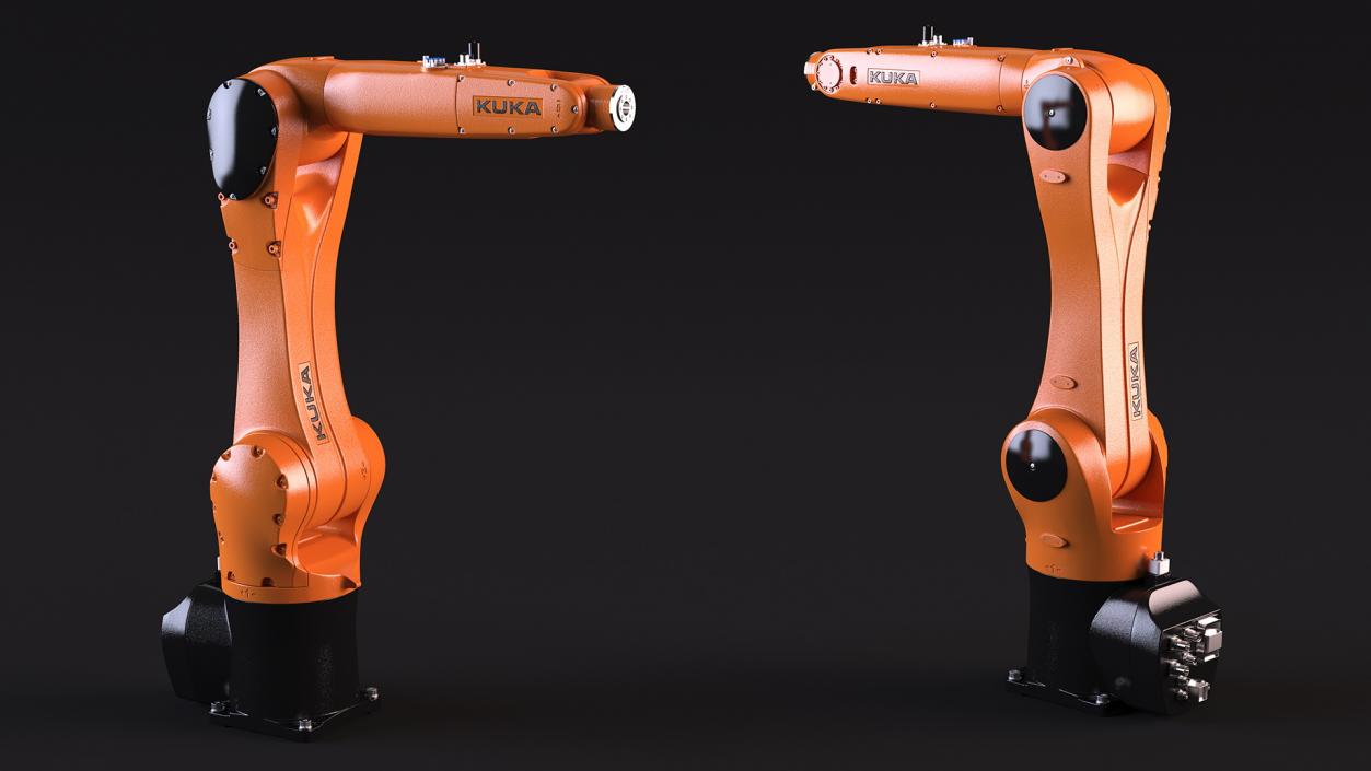 Lightweight Cobot LBR IIWA 7 R800 Rigged for Cinema 4D 3D model