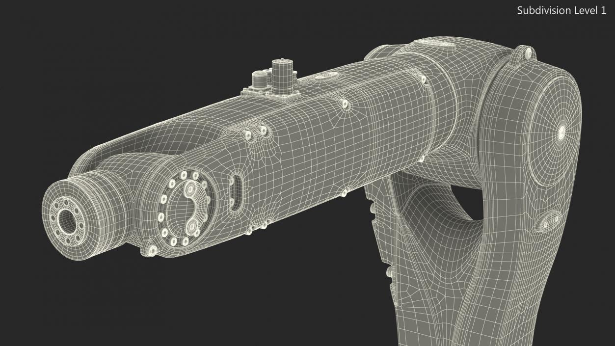 Lightweight Cobot LBR IIWA 7 R800 Rigged for Maya 3D model