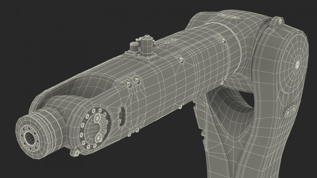 Lightweight Cobot LBR IIWA 7 R800 Rigged for Cinema 4D 3D model