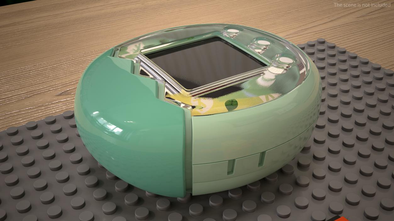 3D model Tamagotchi Pet Green