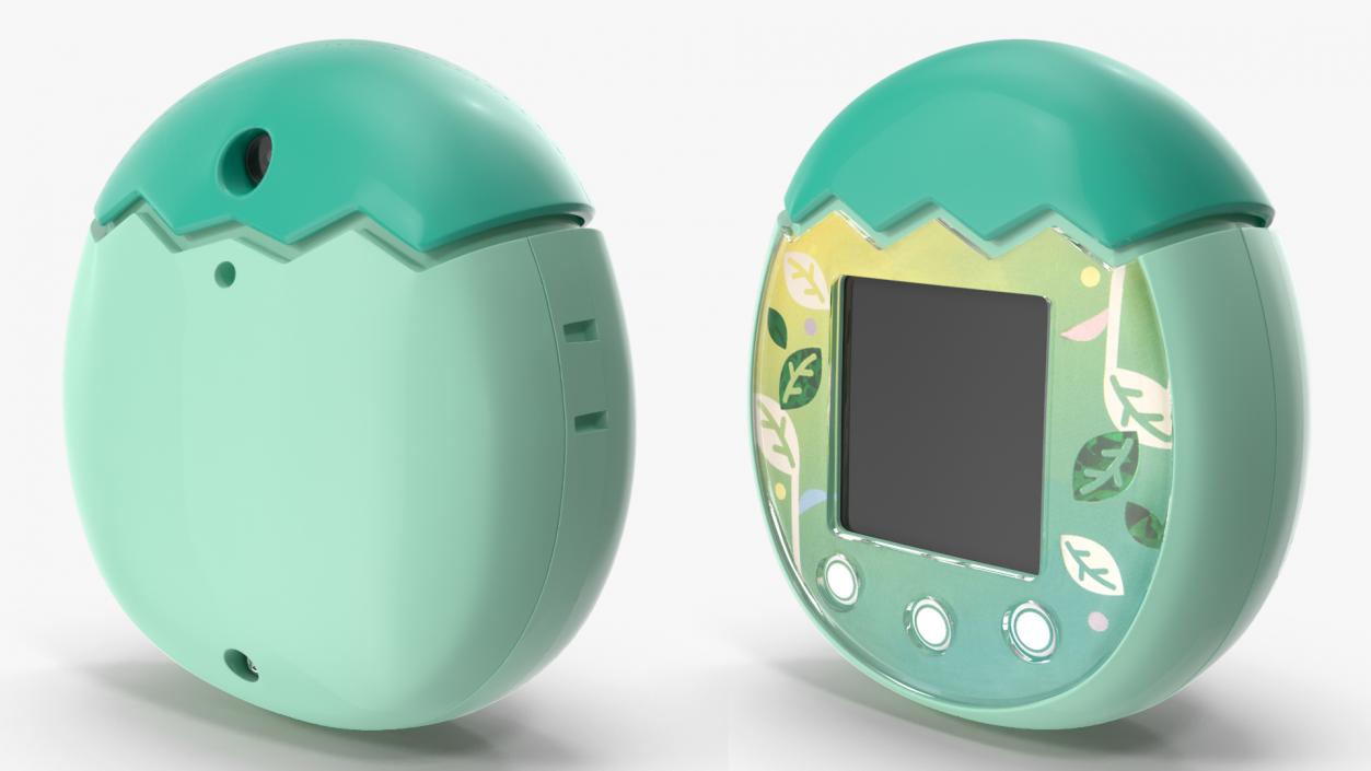 3D model Tamagotchi Pet Green