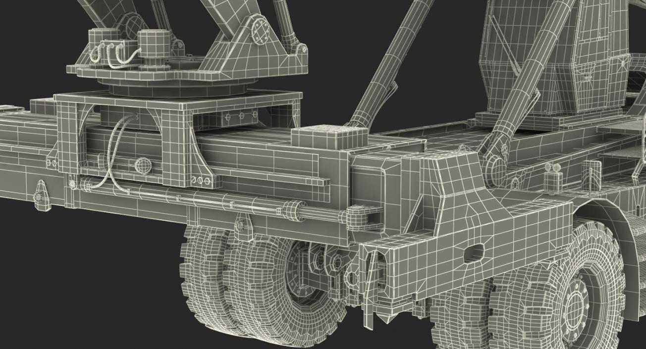 Reach Stacker Linde 3D model