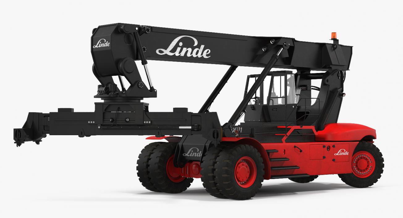 Reach Stacker Linde 3D model