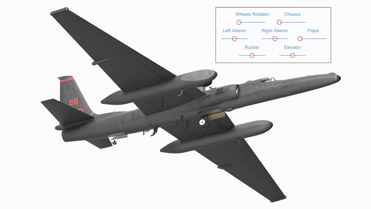 3D Rigged USA UAVs Collection