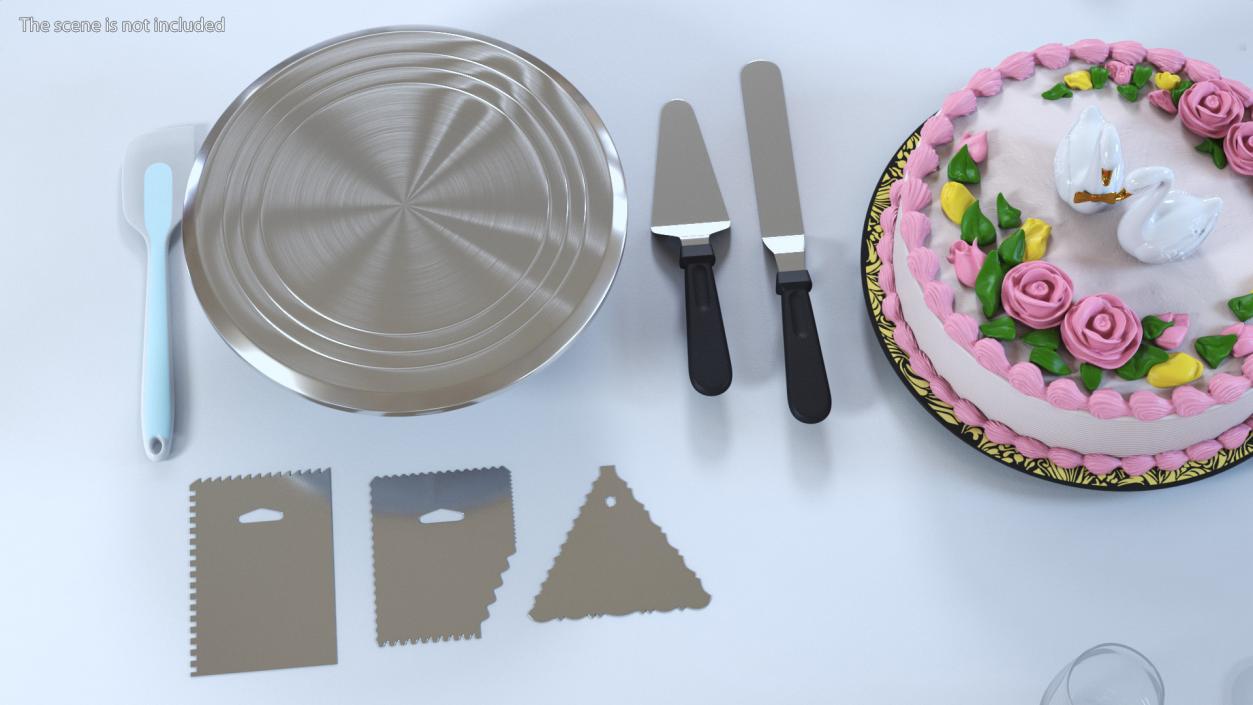 Cake Decorating Accessories 3D