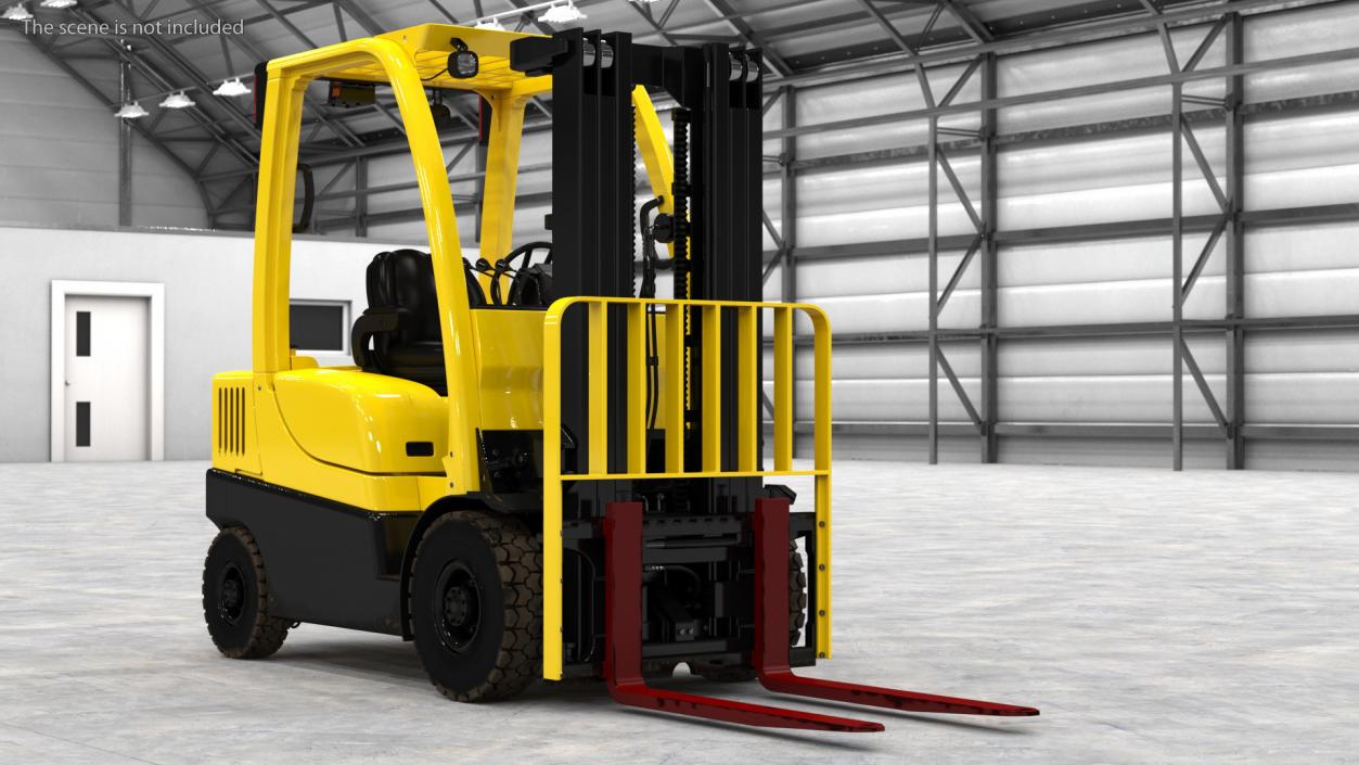 Forklift Truck 3D model