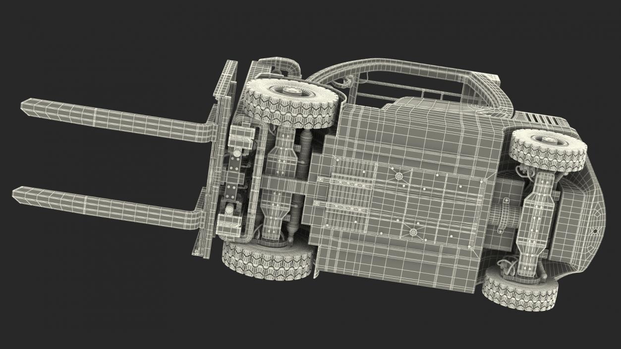 Forklift Truck 3D model