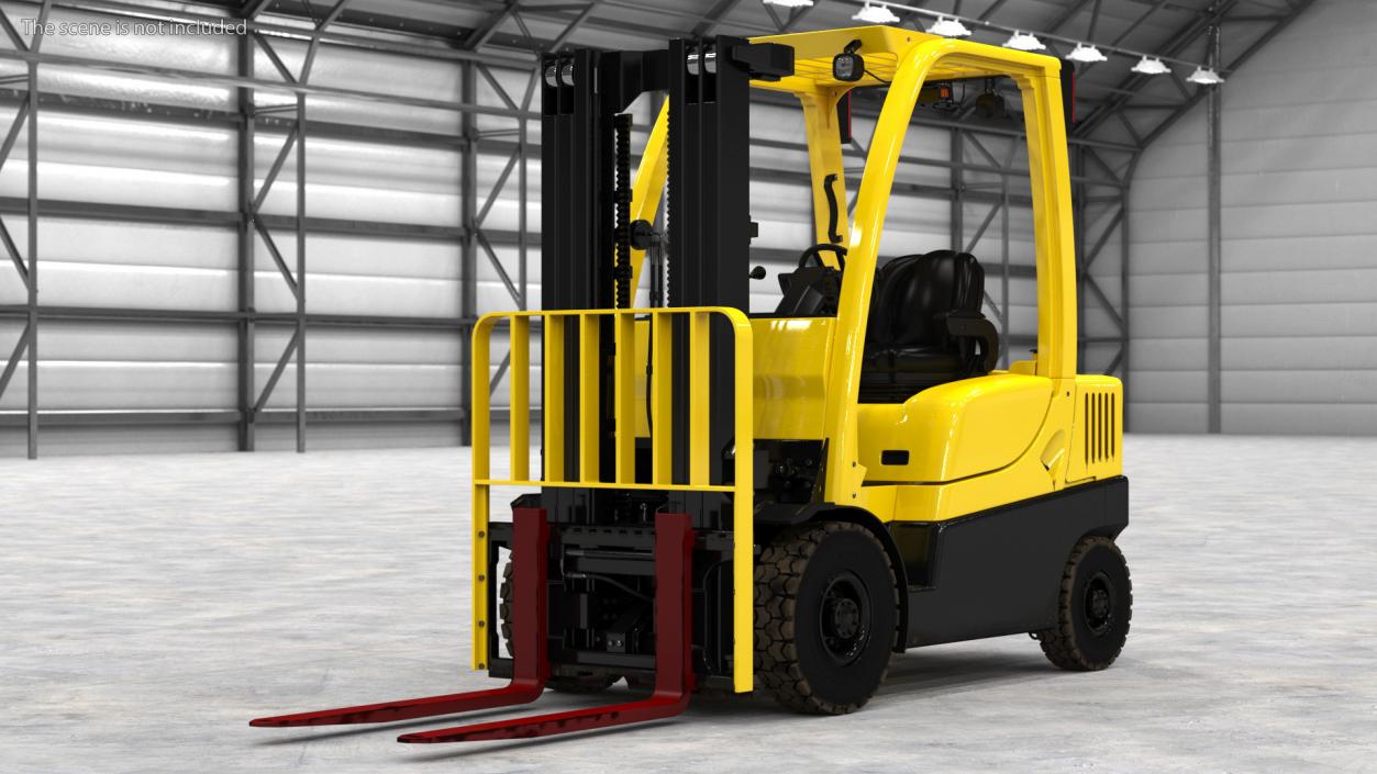 Forklift Truck 3D model